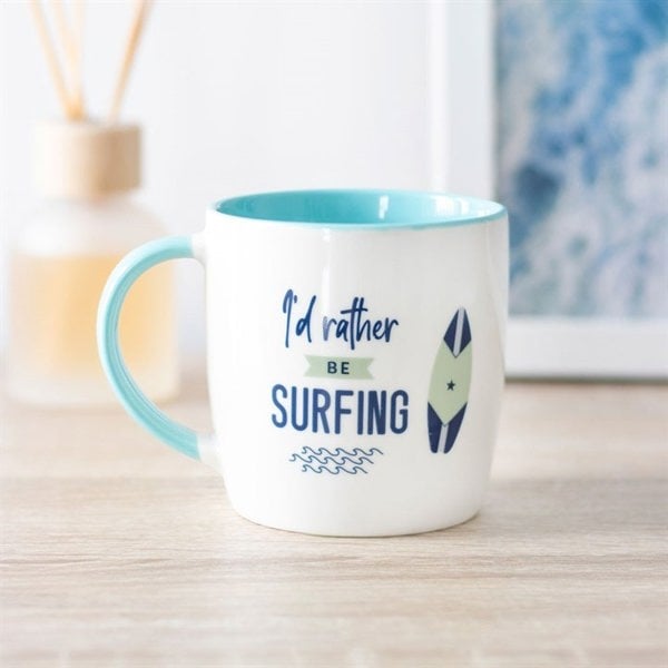 Serano I'd Rather Be Surfing Mug