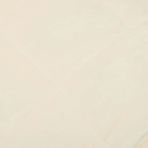 Berkfield Weighted Blanket Light Cream 220x260 cm 15 kg Fabric
