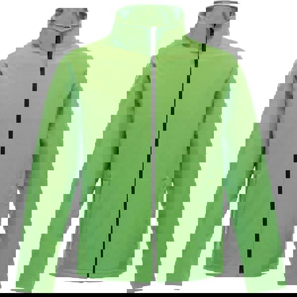 Regatta Standout Mens Ablaze Printable Softshell Jacket - Extreme Green/Black