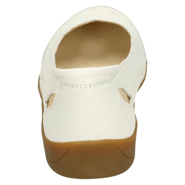 Padders Ladies Padders Cut Out Ballerina Flats Demi 2