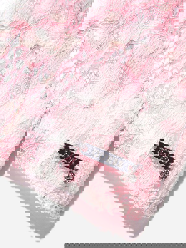 Guess Girls Cherry Blossom Lace Blouse in White