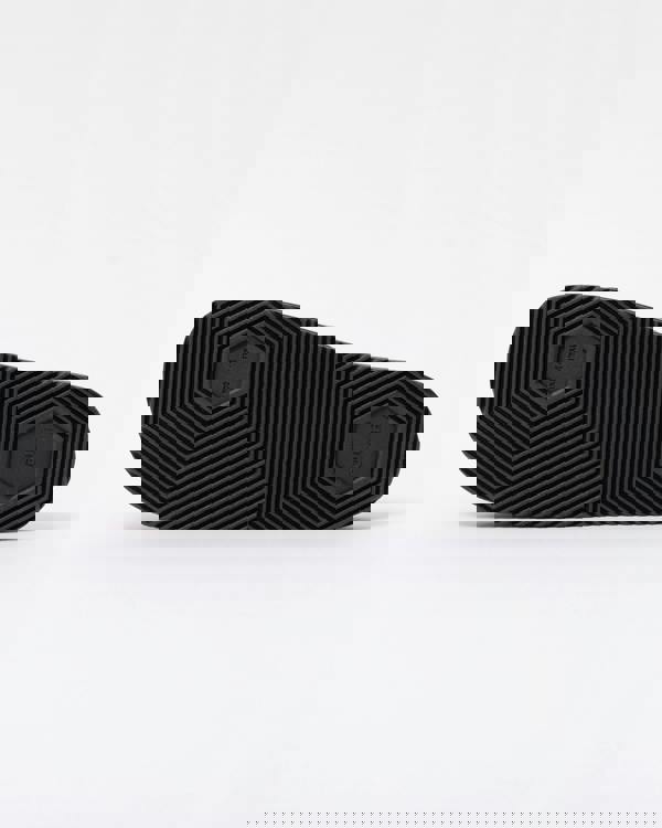 HUGO Timein Mens Gradient Logo Slides - Black 001