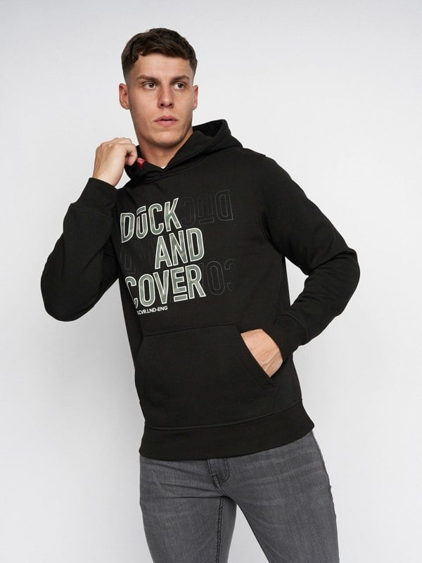 Duck and Cover Pecklar Hoodie - Black