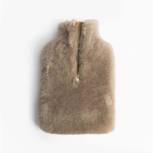 HOS Sheepskin IRIS Sheepskin Hot Water Bottle Sheepskin   in  Grey