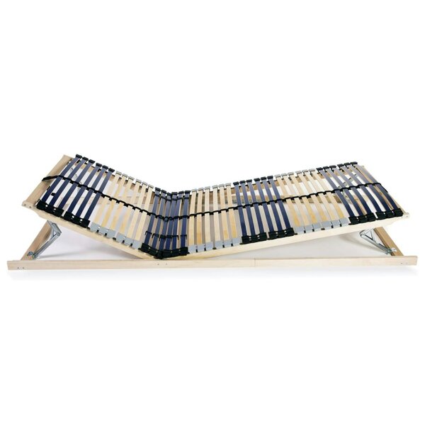 Berkfield Slatted Bed Base with 42 Slats 7 Zones 70x200 cm