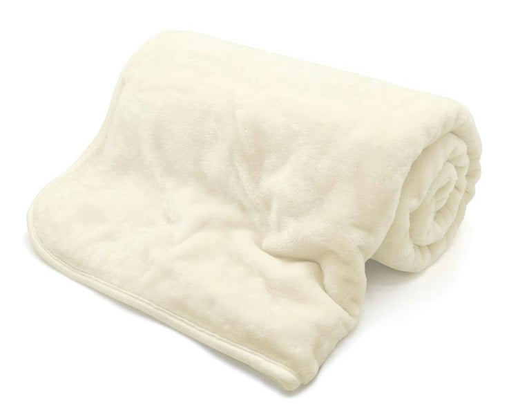 HomeSpace Direct Mink Luxury Velvet Soft Blanket