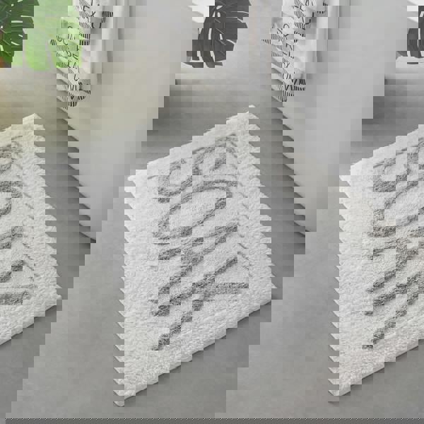 Catherine Lansfield Soak Bath Mat White