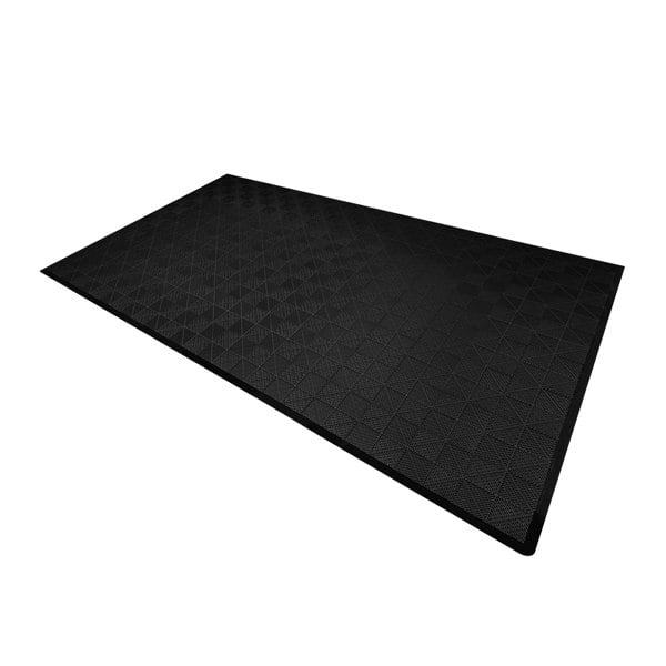 Monstershop Vented Garage Floor Tiles x 120 With Edges - Black