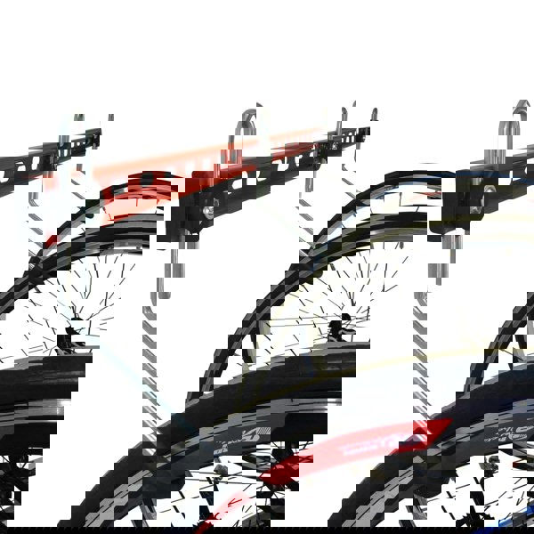 Bike wall rack for 3, 4 or 5 bikes