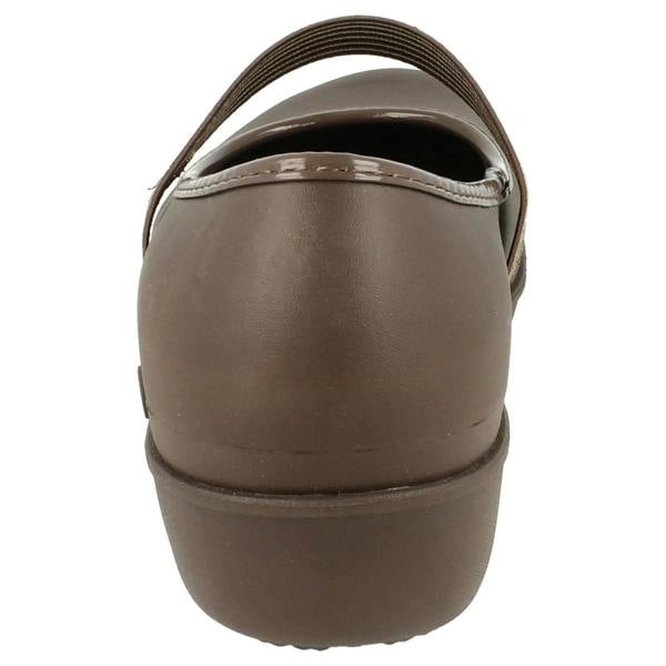 Crocs Ladies Crocs Wedged Ballerina Shoes Lexi