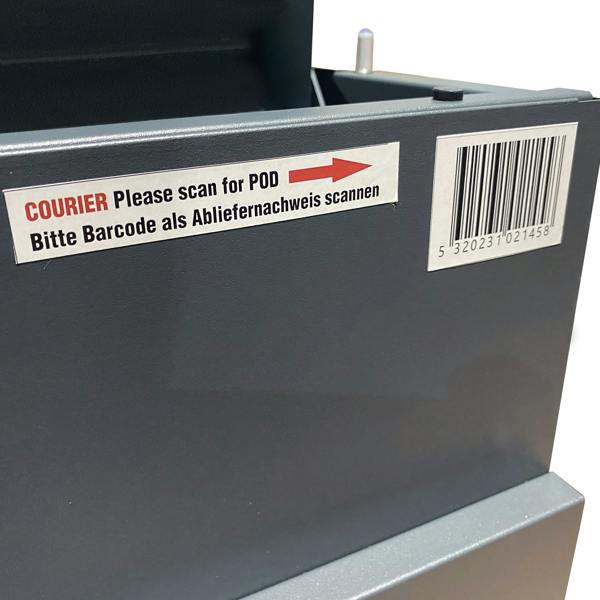 Phoenix Safe Phoenix Top Loading Smart Parcel Box PB1331AAK with Key Lock