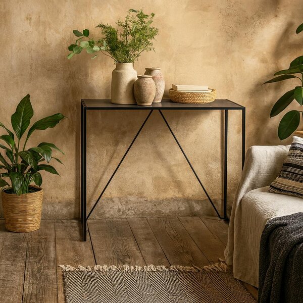 Wyld Haus El Paso Black Metal Bar Table
