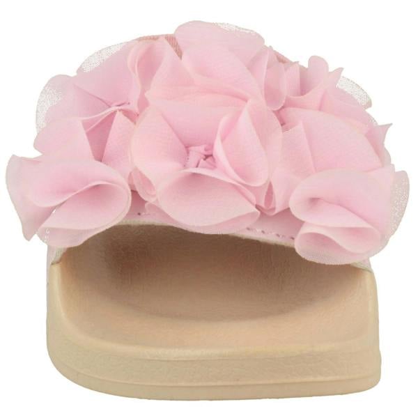 Spot On Girls Spot On Ruffle Vamp Sliders