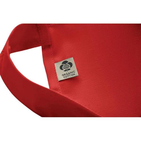 MidOcean Gamma Organic Cotton Bib Apron - Red - 