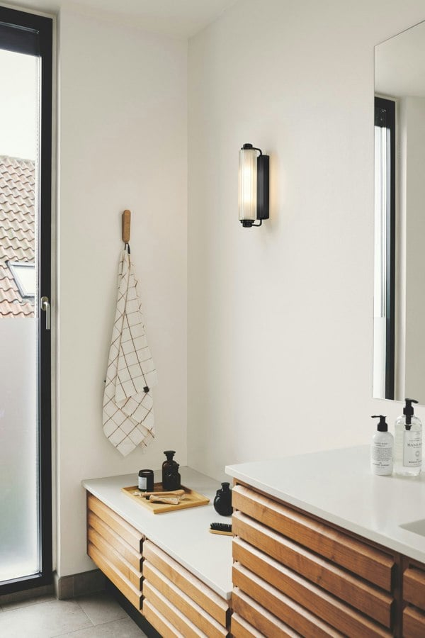 Nordlux Nimal Double | Wall light | Black