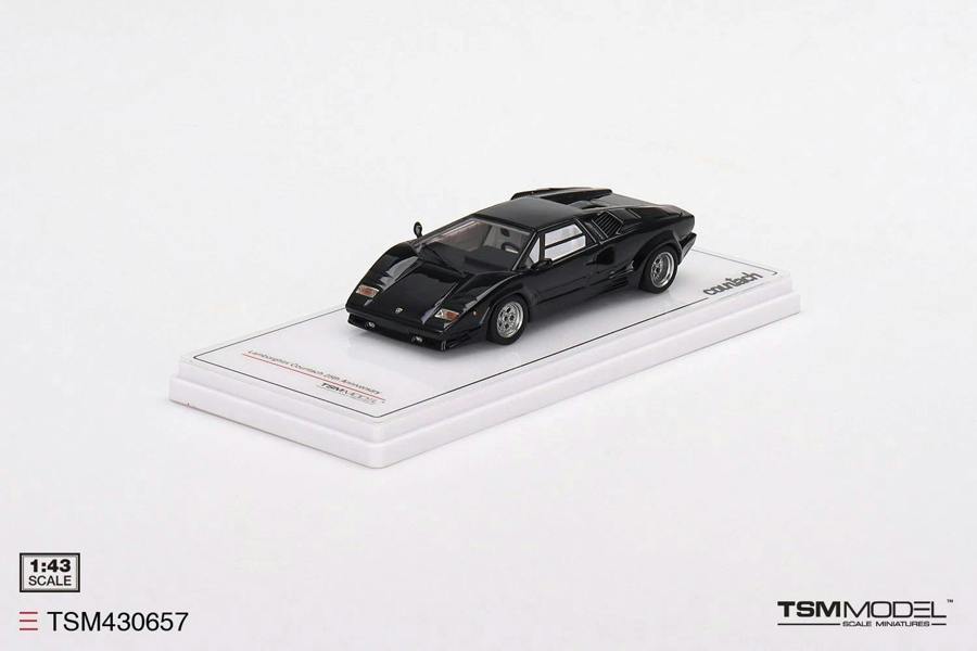 MCSlots Lamborghini Countach 25th Anniversary Black 1:43 Scale TSM430657