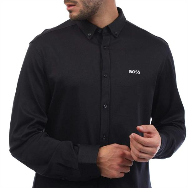 Boss Mens Motion Regular Shirt - Dark Blue - 