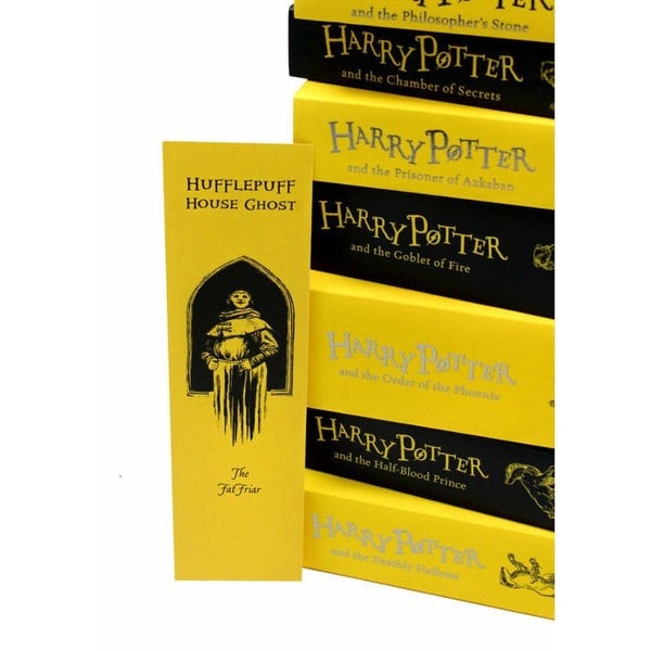 Harry Potter Hufflepuff House Editions PAPERBACK Box Set: J.K. Rowling - 7 book Set