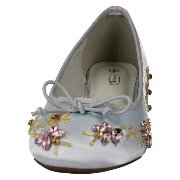 Spot On Ladies Spot On Flat Ballerinas Shoes F80382