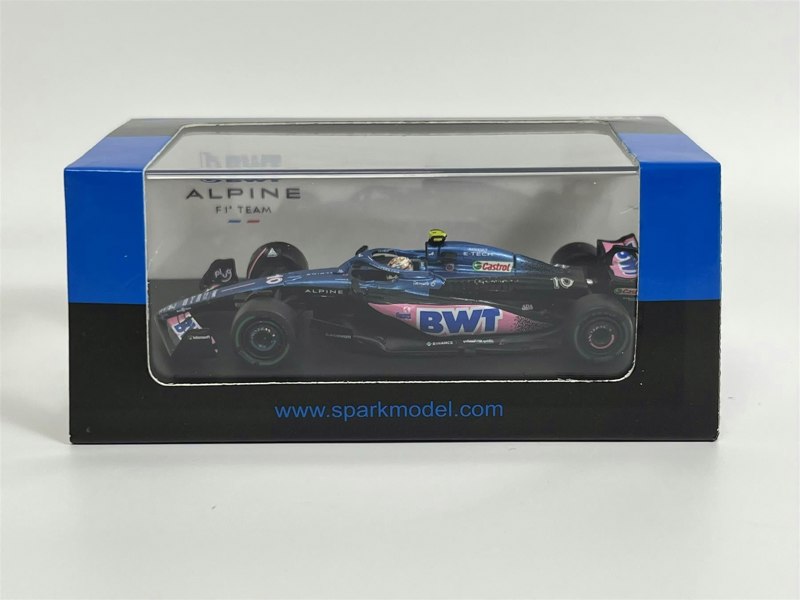 Spark Pierre Gasly Alpine A523 BWT Alpine F1 Team 7th Monaco GP 2023 1:64 Spark Y283