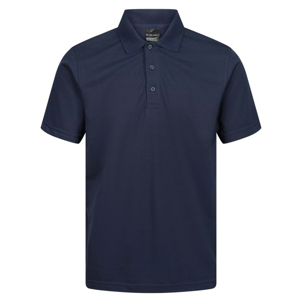 Regatta Mens Pro 65/35 Short-Sleeved Polo Shirt - Navy