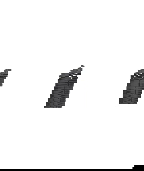 NewEdgeBlinds Black PVC Venetian Blind 152cm Drop (25mm Slats)