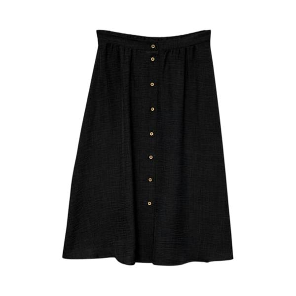 Vero Moda Womens/Ladies Laney A-line Midi Skirt - Black - 
