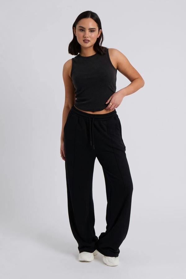 Urban Bliss Black Wide Leg Jogger