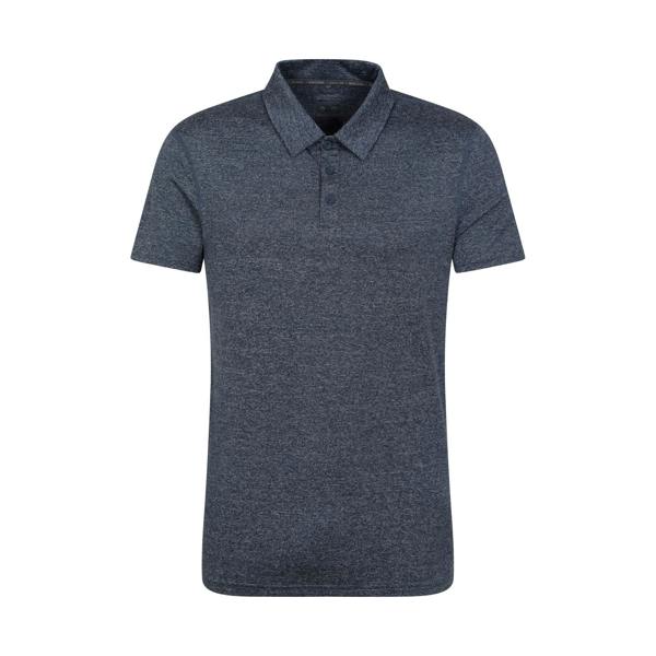 Mountain Warehouse Mens Agra Stripe Polo Shirt - Navy