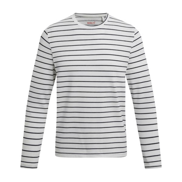 Craghoppers Childrens/Kids Cruz Striped Nosilife Long-Sleeved T-Shirt - White/Blue Navy