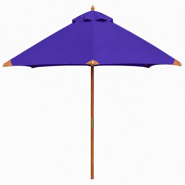 3m Premium Hardwood Garden Parasol Umbrella