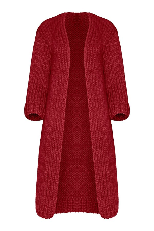 Bo Carter Lena Cardigan - Berry