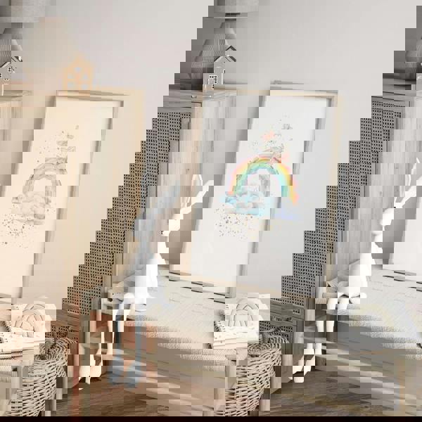 Nursery Rainbow Decor | Set of 3 wall art prints