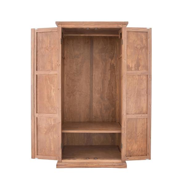 Cabinet Bits Tirolo 2 Door Wardrobe Brass Knob