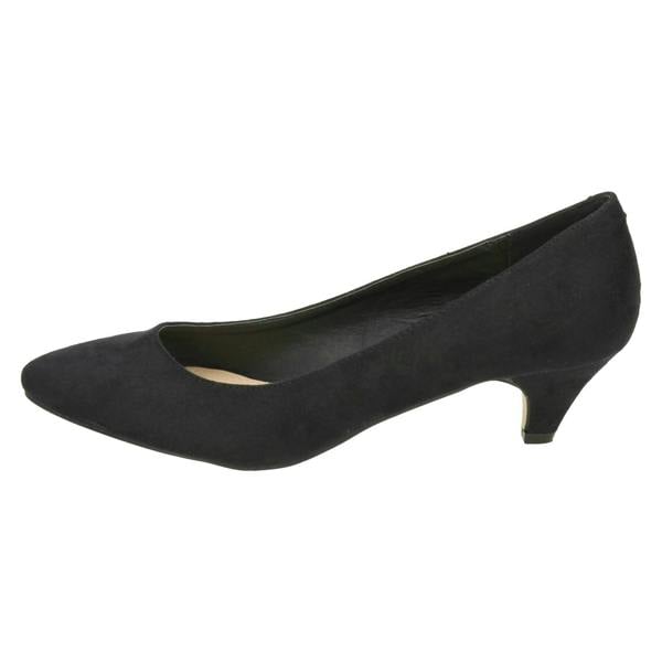 Anne Michelle Ladies Anne Michelle Mid Heel Pointed Toe Court Shoes