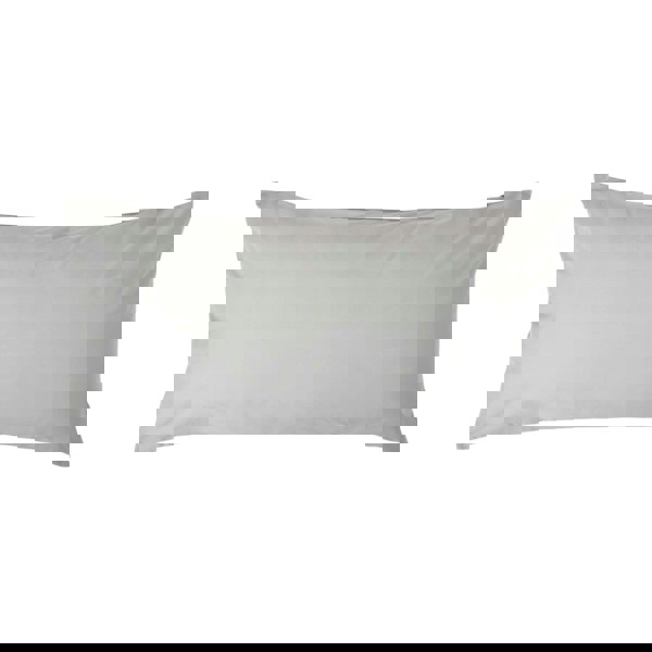 HOMESCAPES Crisp & Cool 200 TC Egyptian Cotton Percale Housewife Pillowcase, European Size