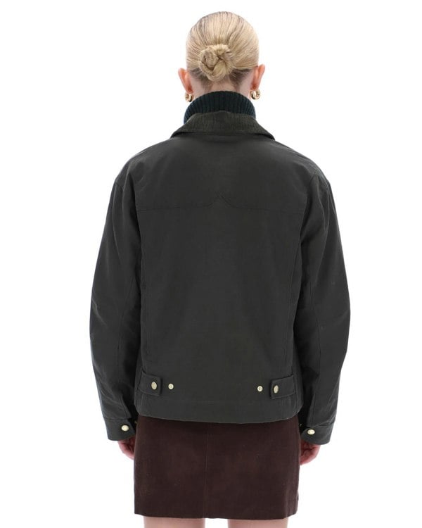 Hunter Leith Womens Waxed Jacket - Kambaba