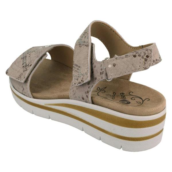 DB Shoes Ladies DB Shoes Casual Sandals With Removable Insole Fan