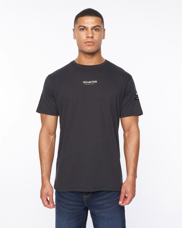 Duck and Cover Brammers T-Shirt - Black