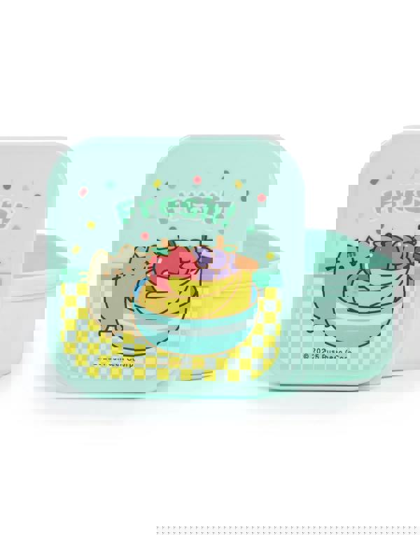 Pusheen Womens Multicoloured Fresh Fruits 3 Piece Snack Pot Set (One Size)