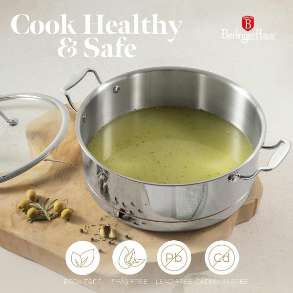 Berlinger Haus Casserole with Lid, 28 cm  Berlinger Haus BH8816