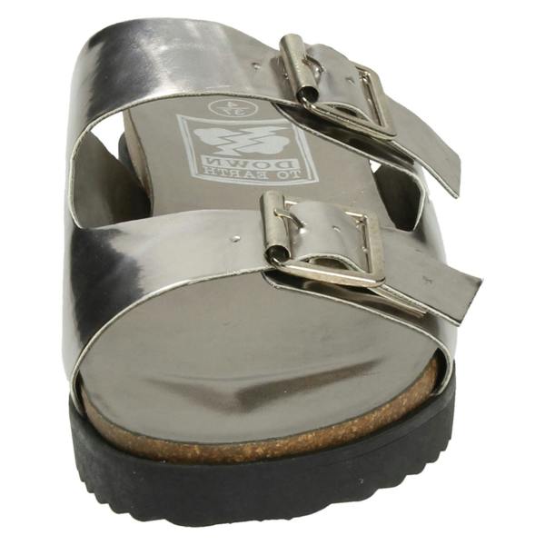 Down to Earth Ladies Down To Earth Flat Casual Sandals F10424