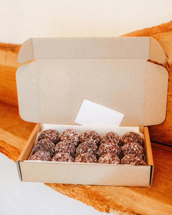 Sweet and Wild Lemon + Blueberry Bliss Balls
