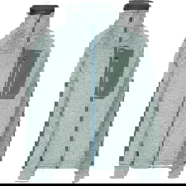 Trespass Childrens/Kids Immense Marl Fleece Jacket - Spruce Green - 