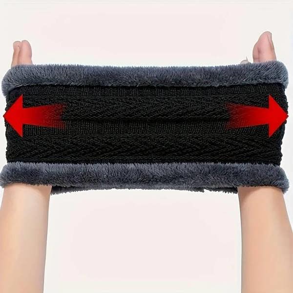 Dyzi 3-Piece Winter Essentials Set – Hat Gloves Snood Neck Warmer