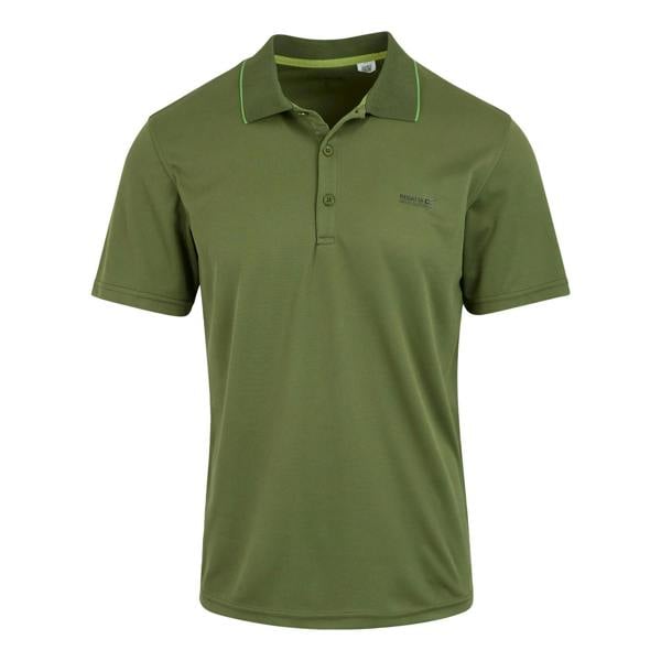 Regatta Mens Maverick V Active Polo Shirt - Nephrite Green