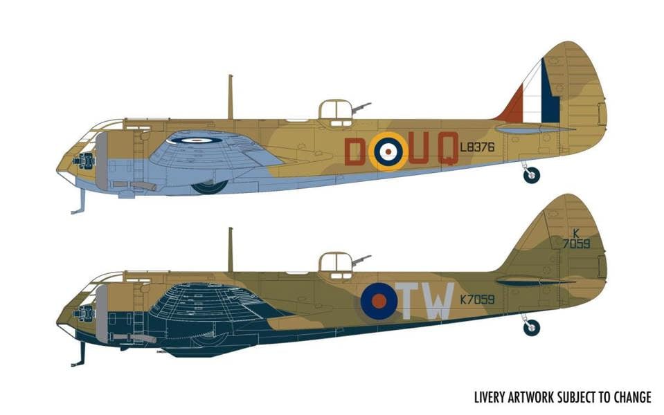 Airfix British Bristol Blenheim Mk.I (1:48 Scale)