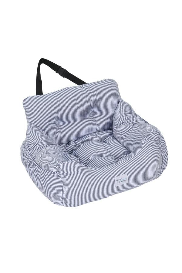 Living and Home Stripe Travel Pet Bed with Pockets