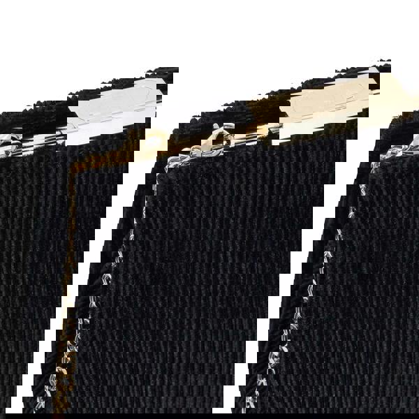 Dune London Womens/Ladies Eclipso Textured Handbag - Black - 