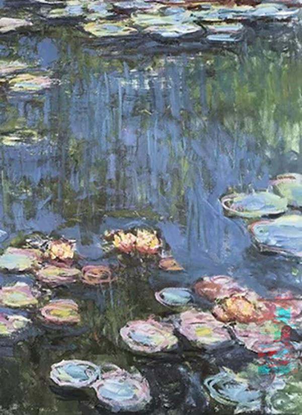 Monet Water Lilies Notebook